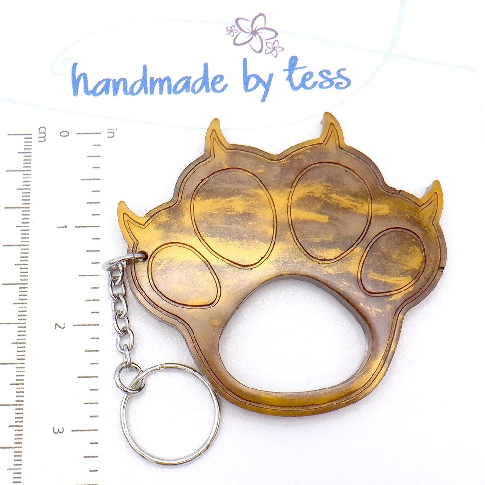SELF DEFENSE KEYCHAIN - PAW
